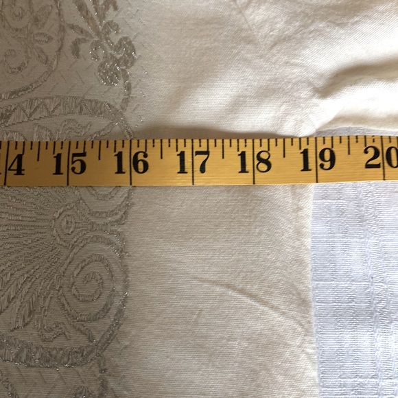 VTG Long Greek Silver-Threaded Dress & Matching Bag - Picture 10 of 16